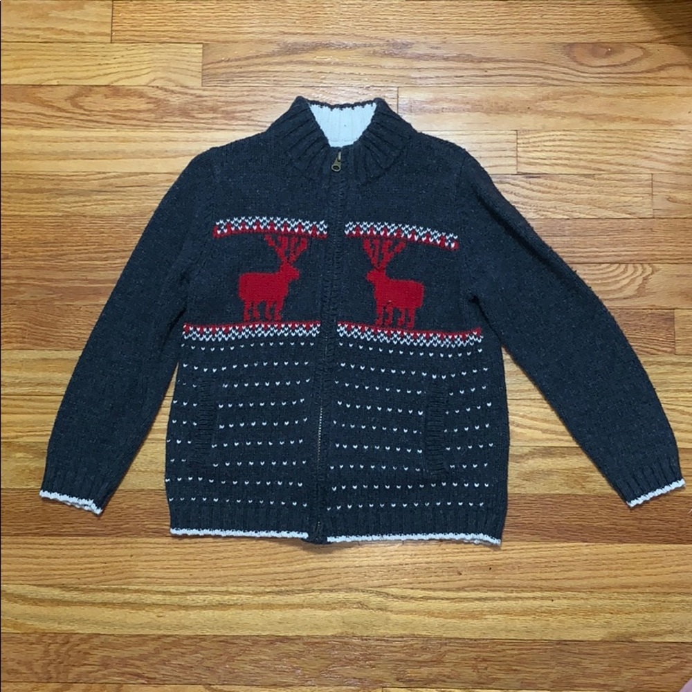 Boys Gray Winter Jacket